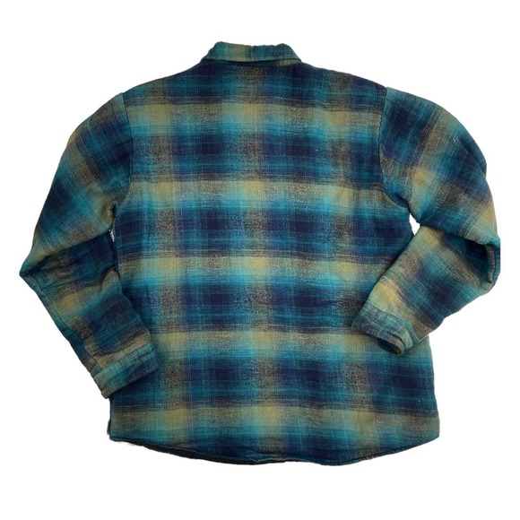Brigg’s Vintage‎ Plaid Shacket Insulated Button Front Womens XL - Picture 5 of 6